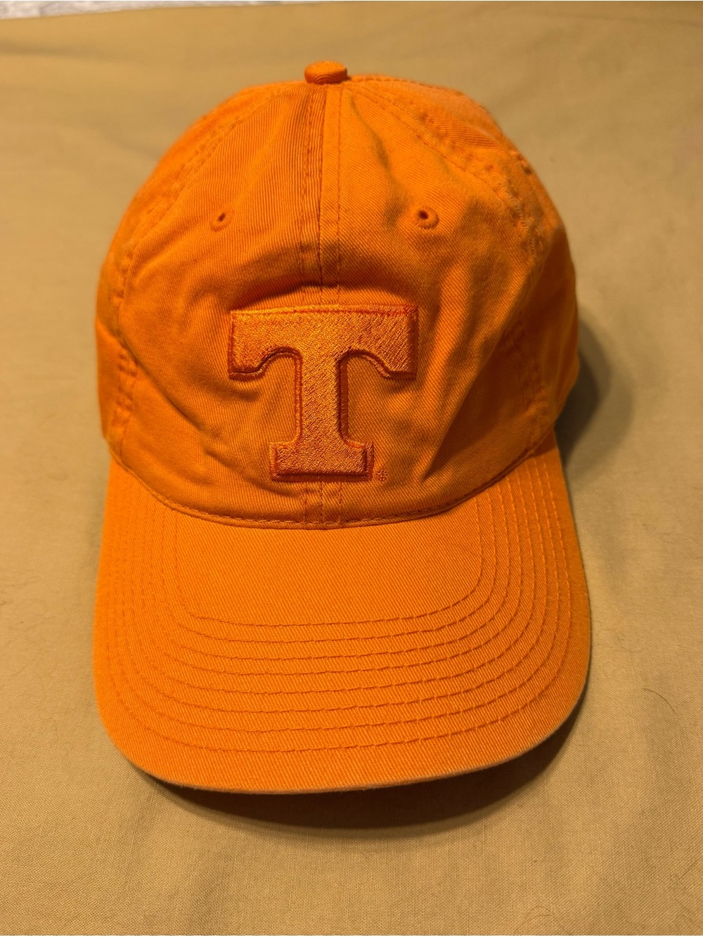 Orange Tennessee Vols Baseball Cap with Embroidered 'T'